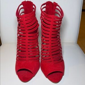 BRAND NEW - Zara Heels - Red - Size 39